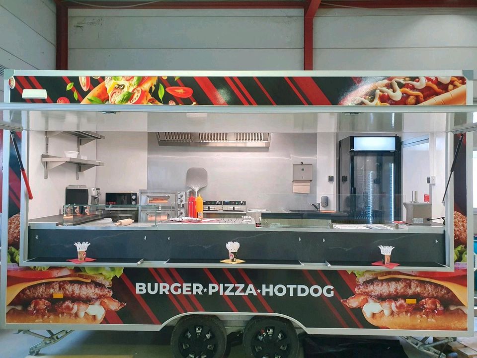 Burgerwagen/Pizza-Hotdogwagen/Imbisswagen/Imbissanhänger//Foodtruck in Tönisvorst