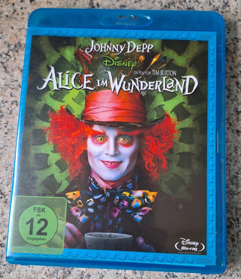 Bluray Film  " Alice im Wunderland " in Frankfurt am Main