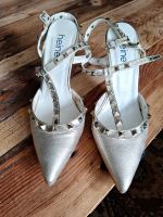 Heine High Heels Valentino Gr.39 gold Nordrhein-Westfalen - Mönchengladbach Vorschau