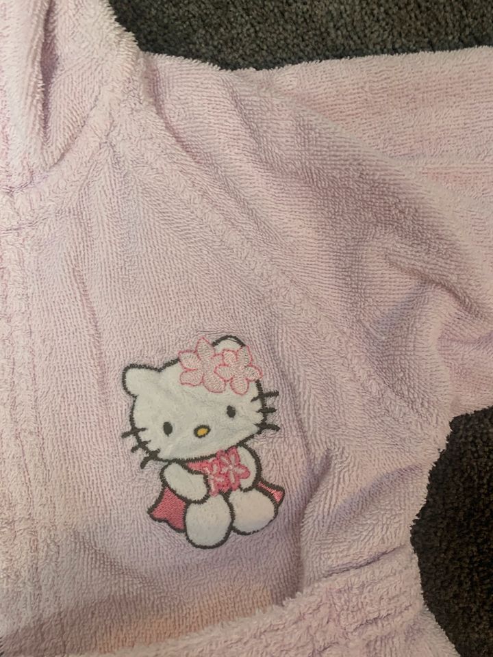 H&M Bademantel Hello Kitty rosa Gr. 86 in Linsengericht