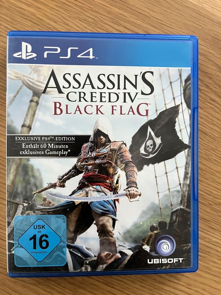 Assassin Assassins Creed Black Flag PS4 in Kolbermoor