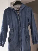 Jeans Mantel mit Kapuze, 2x getragen, Gr. 164 Nordrhein-Westfalen - Paderborn Vorschau