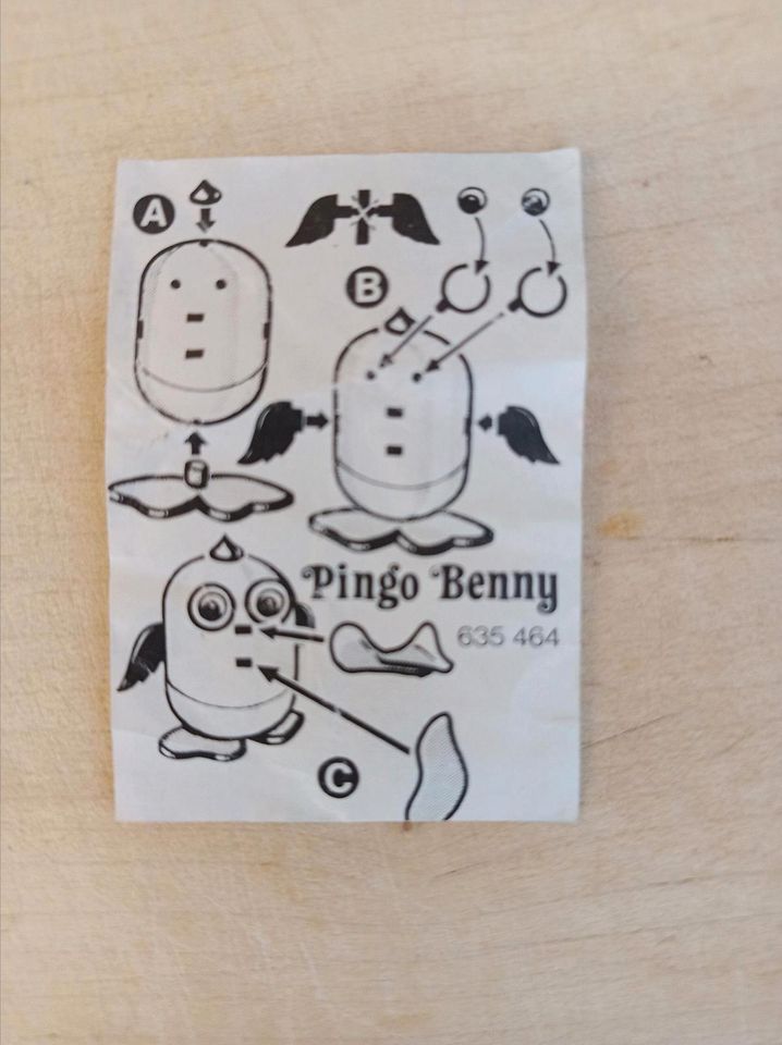 Ü Ei Die Pingo Baby's Pingo Benny 1987 Hohlkörper 635464 in Augsburg