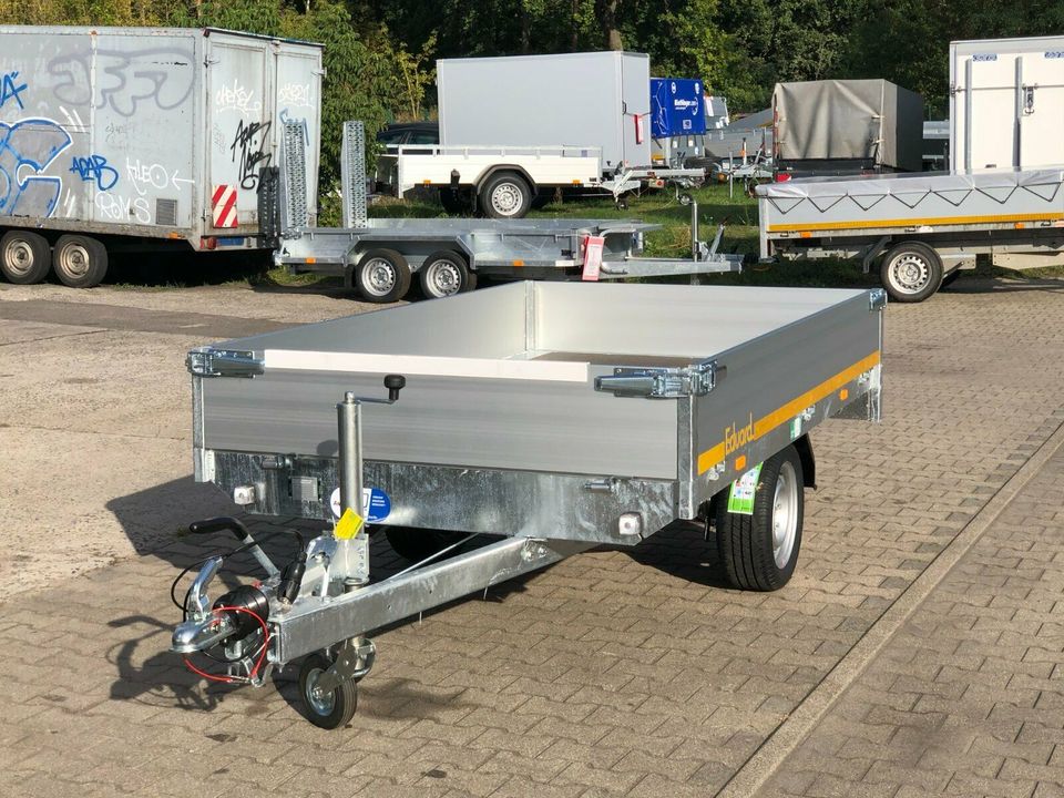 ⭐ Eduard Auto Transporter 1350 kg 256x150x30 cm Rampen NEU 63 in Schöneiche bei Berlin