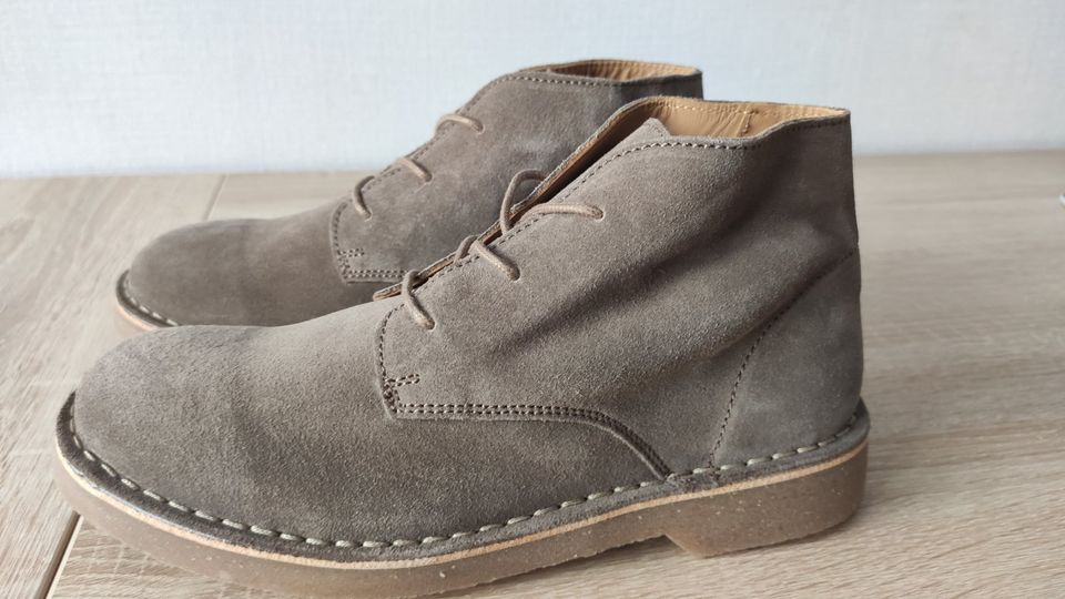 Selected Homme Desert Boots 40 beige Leder neu in Saarbrücken