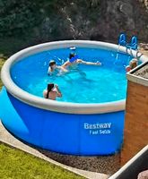 Bestway Pool 457 x 122 mit Zubehör. Niedersachsen - Isernhagen Vorschau