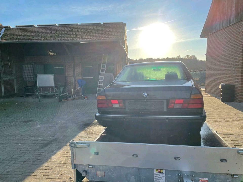 BMW e32 730i V8 Schlachtfest nur in Teilen in Drensteinfurt