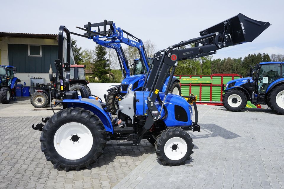 New Holland BOOMER 50 mit Frontlader + Schaufel - Aktionsangebot in Rötz