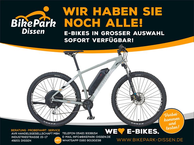 Prophete Elektro-Fahrrad 29" Graveler 22.EMM.20 AEG 48 Volt 500Wh in Dissen am Teutoburger Wald