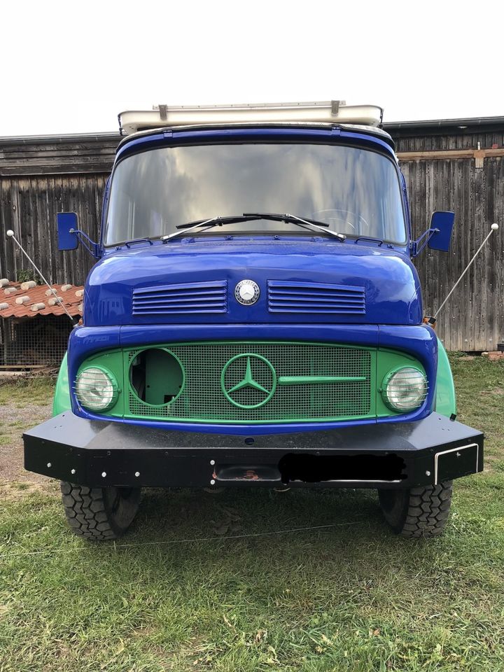 Mercedes Expeditionsfahrzeug / Camper 4x4, Kurzhauber LAF 1113 in Göttingen