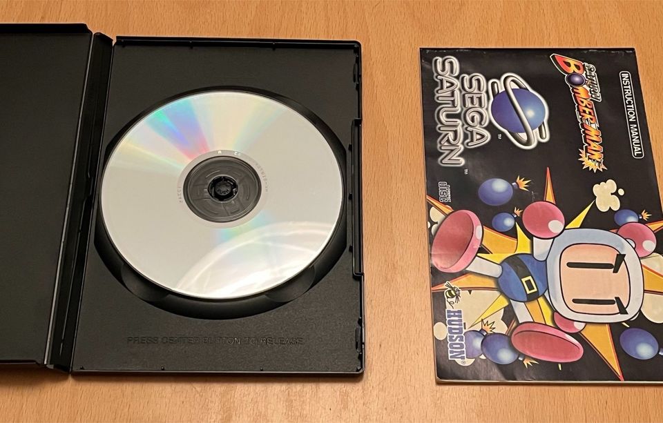 Sega Saturn Bomberman - Bomber Man in Adenau