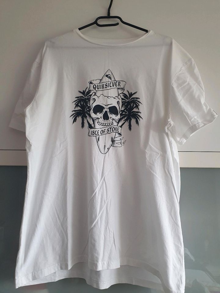 Quicksilver Isle of Stone T-Shirt Größe XL Skull in Duisburg