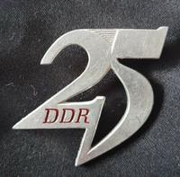 Anstecknadel 25 Jahre DDR . 1974 Sachsen - Delitzsch Vorschau