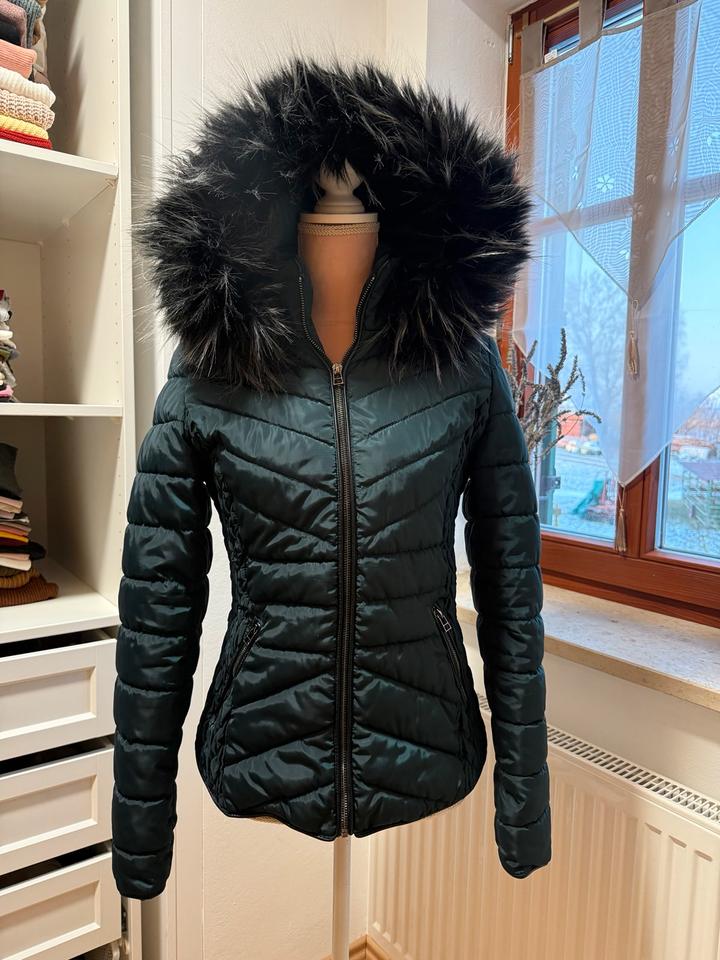 C&A The Outerwear / Parker in Petrol - taillierte Winterjacke in Dietenhofen