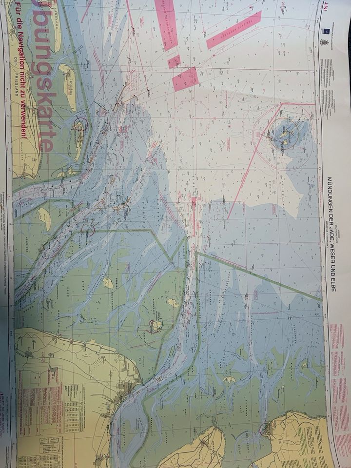 Segeln SKS Prüfung: Begleitheft + Übungskarte D 49 + Karte 1 /int in München