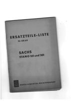 Ersatzteilliste Sachs Stamo 161 und 201 Baden-Württemberg - Appenweier Vorschau