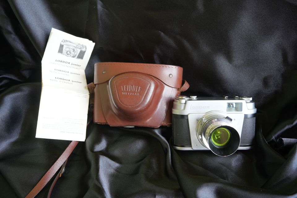 Lordox Junior Sammlerstück Fotoapparat Kamera selten in Merenberg