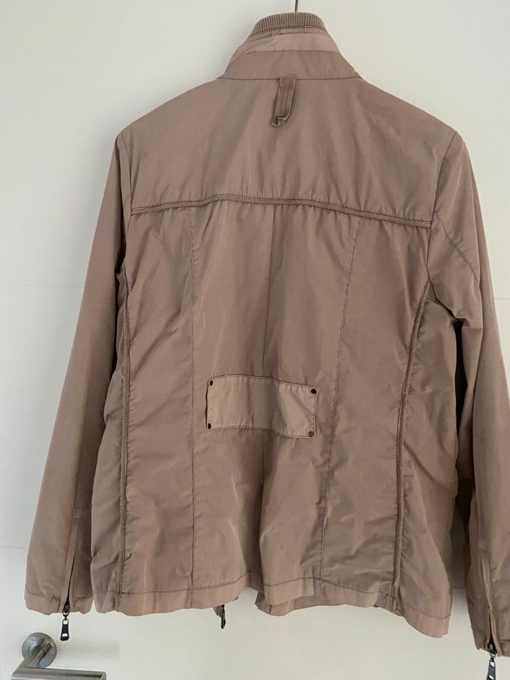 Jacke Esprit beige Military Style Größe 42 in Bopfingen