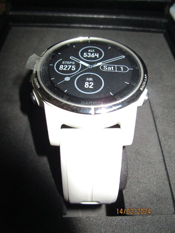 Garmin Uhr Smartwatch damen Fenix 5 NEU Garantie weiß in Stuttgart