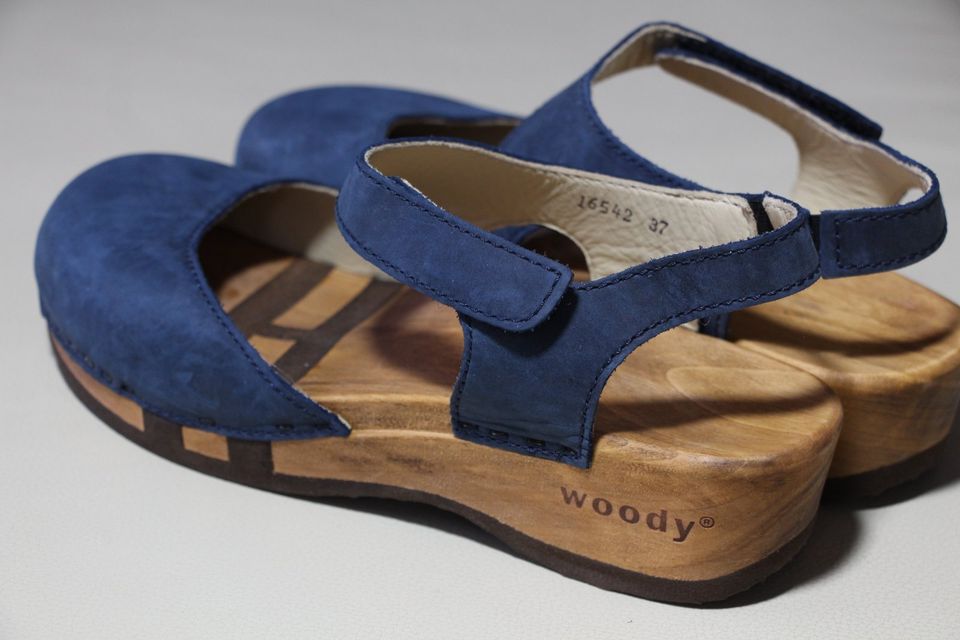 Woody® Nicole Damen Clog 37 Sandale Sling-Back, Sohle biegsam NEU in Schwerte