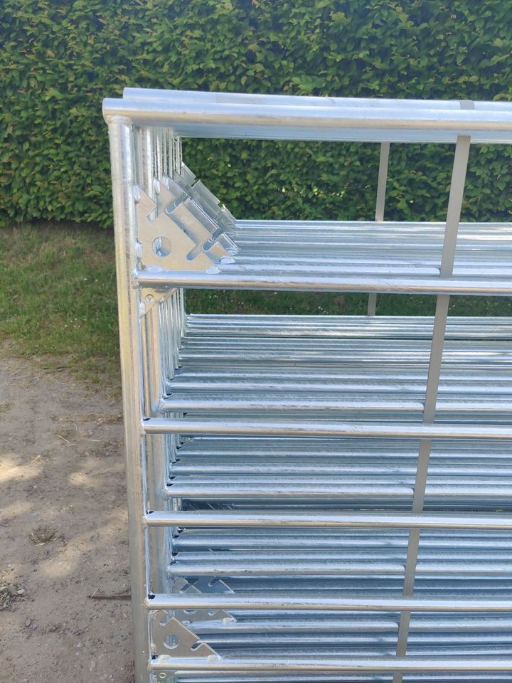 *Ab 74€* Steckfix Horde u. Mini Panels, Kraftfutterautomat Spezialpanele Ponypanel Weidepanele, Weidepanels, Texasgitter alle Varianten Panele Kleintierpanel Mini Panel Kleintier Schaf Ziege Alpaka in Lüdinghausen