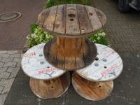 Kabeltrommeln aus Massivholz (Preis für alle drei und noch VB) Nordrhein-Westfalen - Rheda-Wiedenbrück Vorschau