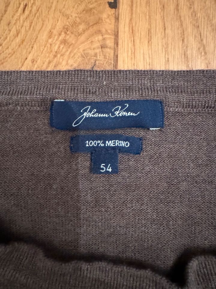 Johann Konen Pullover aus 100% Merino, Größe 54 in München