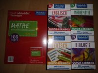 Schülerhilfe Heft Lernboxen 5-10 Mathe Englisch Deutsch Biologie Nordrhein-Westfalen - Metelen Vorschau