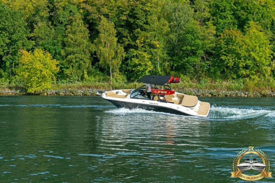 Sea Ray 21 SPX Motorboot mit Heckdusche auf Trailer zum Mieten in Parkstein
