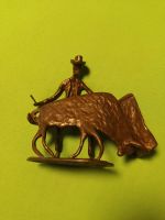 BRONZEFIGUR STIERKÄMPFER MIT STIER  60ER JAHRE 17 X 18 CM RARITÄT Hamburg-Mitte - Hamburg Altstadt Vorschau