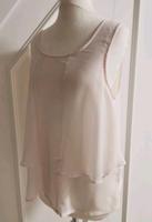 schicke Chiffon Bluse Top Creme S 36 38 Niedersachsen - Helmstedt Vorschau