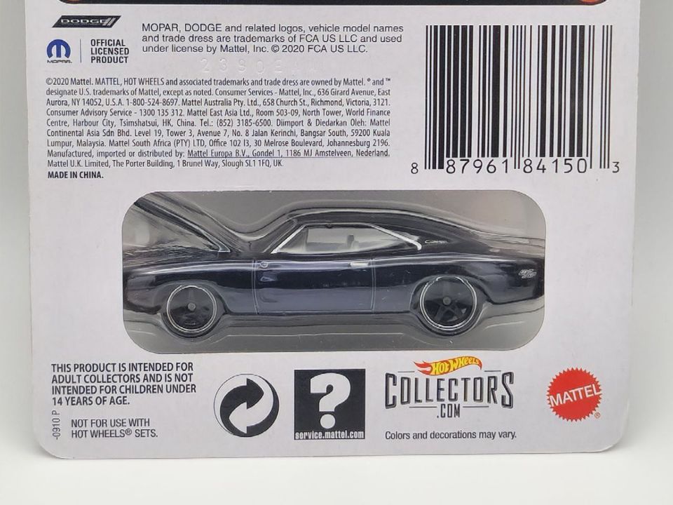 Hot Wheels 2020 RLC - 1969 Dodge Charger R/T schwarz - OVP in Wolfsburg