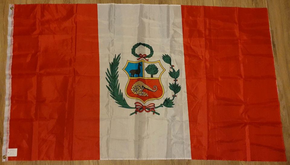 Fahne Peru in Garrel