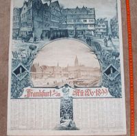 org. Jahres  Wandkalender  Frankfurt Main  1899 Hessen - Hainburg Vorschau