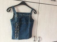 Jeans-Top (Unikat) Gr. 34/XS Sachsen - Schneeberg Vorschau