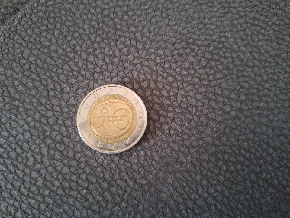 2 euro münze republique francaise 1999-2009 in Heidelberg