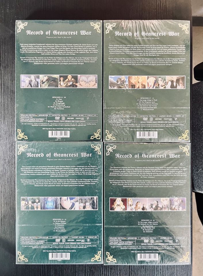 *NEU* Record of Grancrest War Anime DVD in Saarbrücken