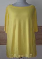 Helena Vera elegantes T- Shirt 1/2 Arm U-Boot-Ausschnitt Gelb 54 Niedersachsen - Danndorf Vorschau