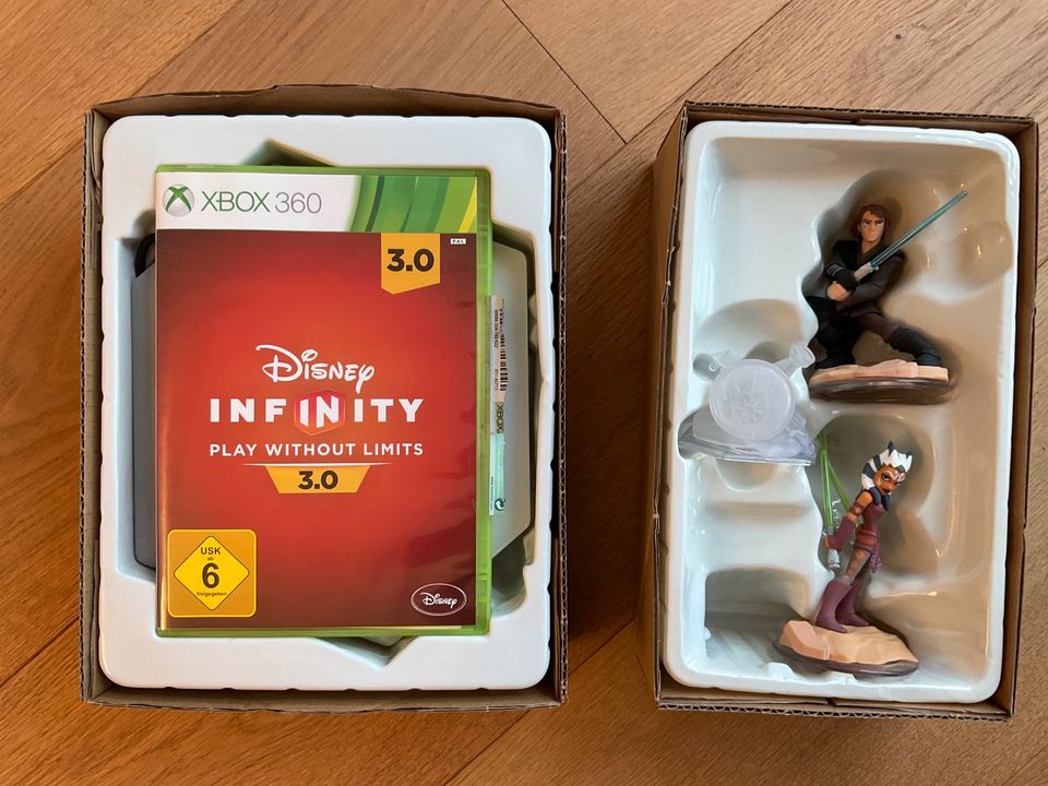 Xbox 360 Infinity 3.0 Starter–Set Star Wars plus 3 Figuren in Bocholt