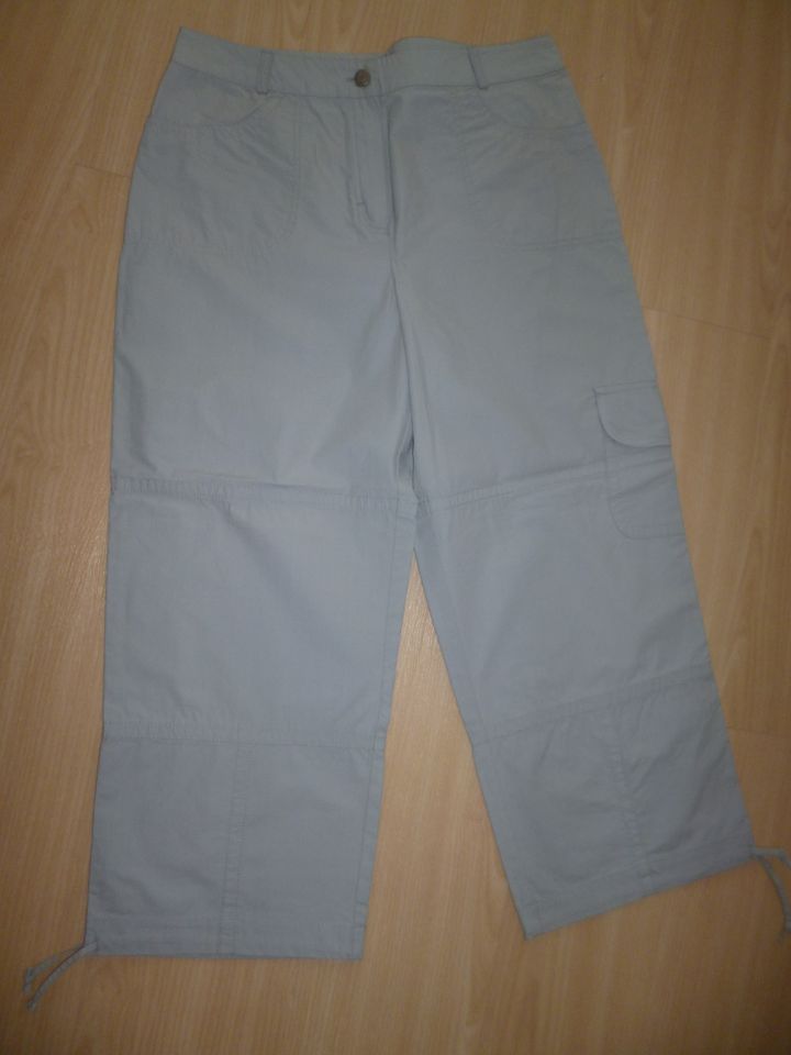 Hose Damenhose 7/8 Bermuda Grau Neu 40 in Pforzheim