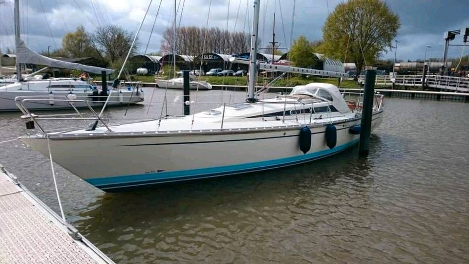 Segelboot Luffe37 in Stade