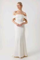 Hochzeitskleid Brautkleid Knopfleiste Satin Ivory Elfenbeinfarben Hamburg-Nord - Hamburg Barmbek Vorschau