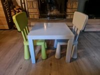 Kinder Mal und Basteltisch mit zwei Stühlen Nordrhein-Westfalen - Ibbenbüren Vorschau