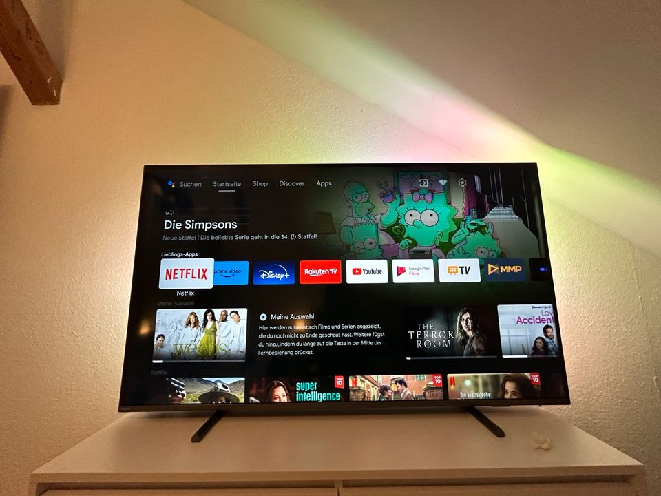 Phillips Ambilight Smart TV 55zoll in Malchow