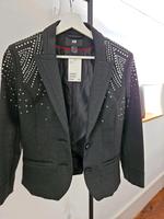 Neu mit Etikett H&M Blazer mit Strass/Nieten 38 Baden-Württemberg - Eppingen Vorschau