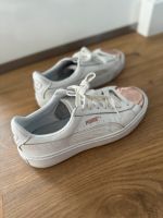 Puma Sneakers - Scuhe weiß rosegold metallic Gr.37,5 Hessen - Reinheim Vorschau