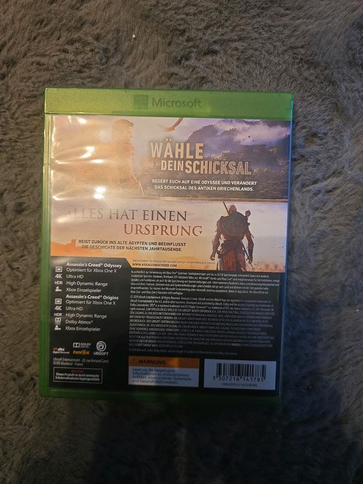 Assassins Creed Odyssey und Origins Doppelpack Xbox One/Series X in Wolfen