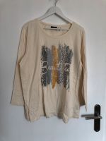 Langarmshirt beige Gr. 50 neuwertig Niedersachsen - Peine Vorschau