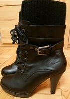 Tamaris schwarze halbhohe Stiefel Herbst und Winter Gr. 39 Thüringen - Neuhaus Vorschau