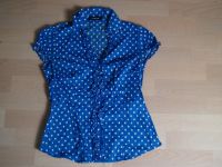 Damen BluseTaifun by Gerry Weber Gr 36-38 kurzarm blau polka dots Schwerin - Lankow Vorschau